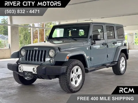 2014 Jeep Wrangler Unlimited Sahara Sport Utility 4D