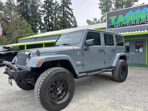 2014 Jeep Wrangler Unlimited Sahara Sport Utility 4D