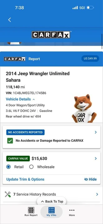 2014 Jeep JK Wrangler - Image 18 of 18