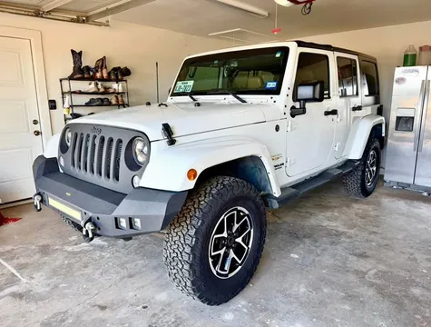 2014 Jeep Wrangler Unlimited Sahara Sport Utility 4D