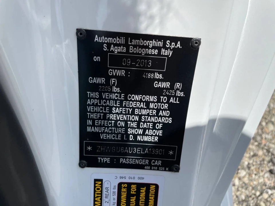 2014 Lamborghini Gallardo LP560-4 - Image 21 of 21