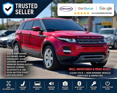 2014 Land Rover Range Rover Evoque Pure Premium Sport Utility 4D