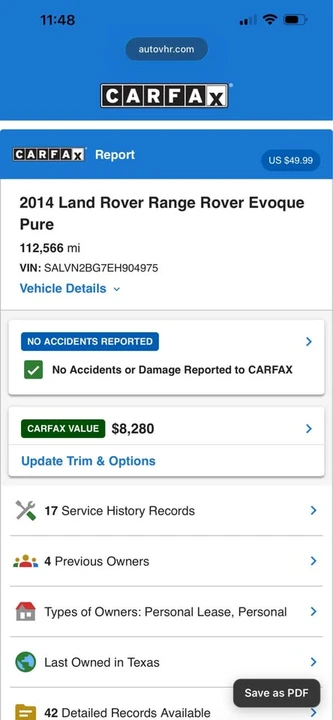 2014 Land Rover Range Rover Evoque 1st Gen - Image 4 of 20