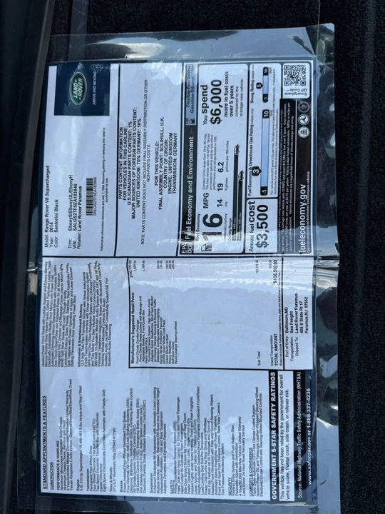 2014 Land Rover Range Rover L405 - Image 14 of 14