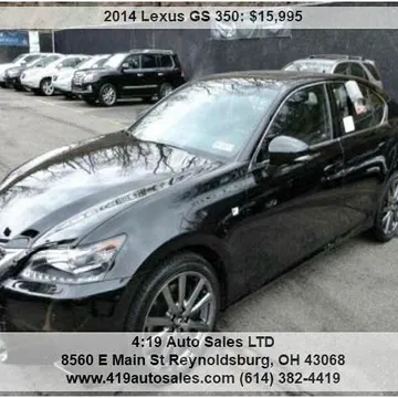 2014 Lexus GS350 AWD F-Sport