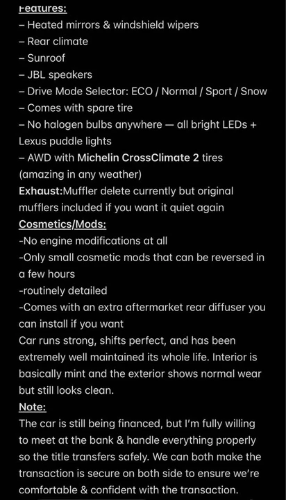 2014 Lexus IS 3rd Gen - Image 20 of 20