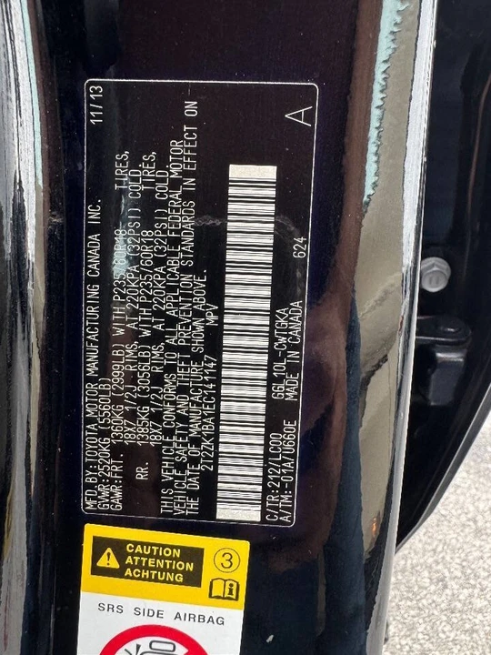 2014 Lexus RX 3rd Gen - Image 10 of 19