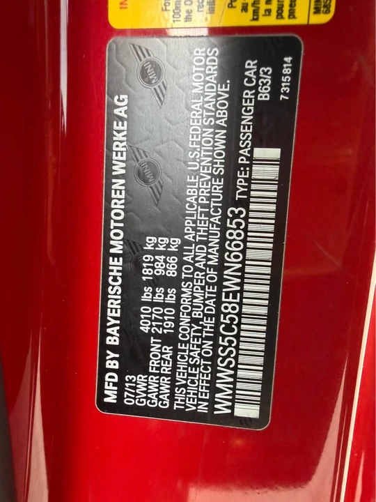 2014 Mini Paceman - Image 19 of 20