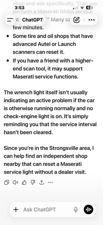 2014 Maserati Ghibli 3rd Gen - Image 10 of 12