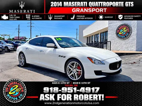 2014 Maserati Quattroporte GTS GranSport Sedan 4D