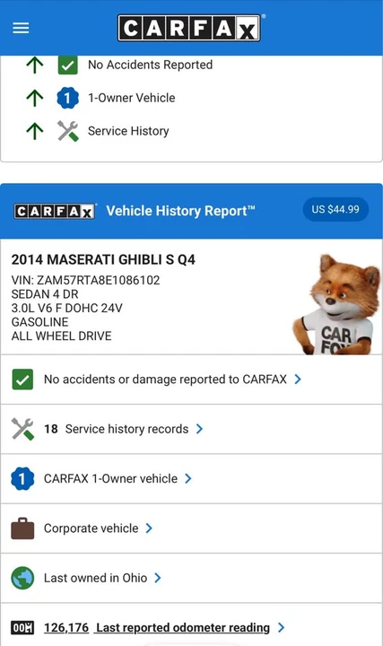 2014 Maserati Ghibli 3rd Gen - Image 20 of 20