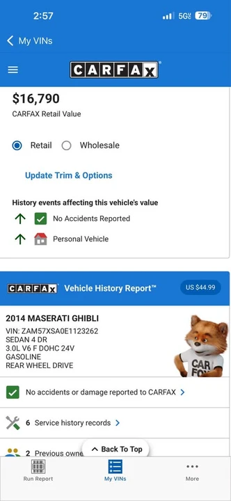 2014 Maserati Ghibli 3rd Gen - Image 20 of 20