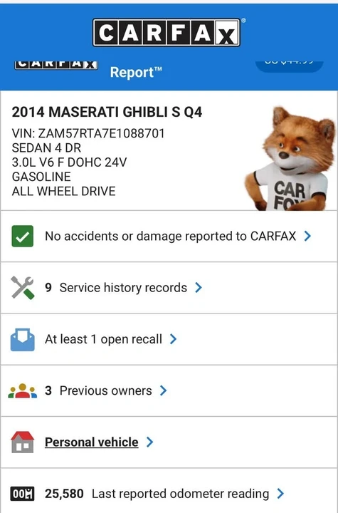 2014 Maserati Ghibli 3rd Gen - Image 20 of 20