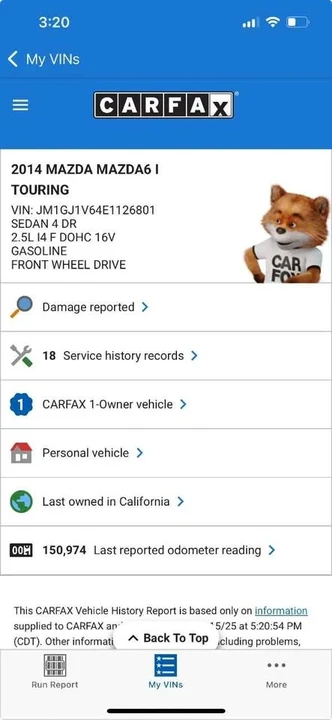 2014 Mazda Mazda 6 3rd Gen - Image 14 of 15