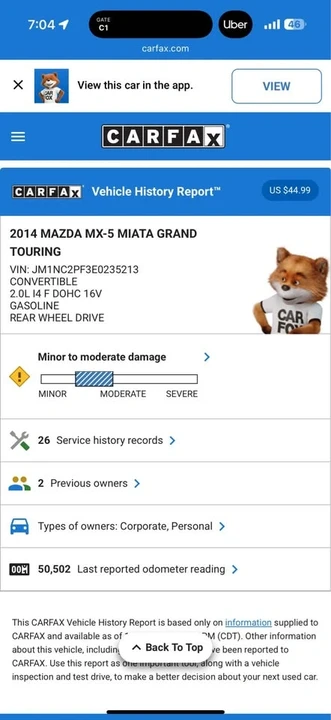 2014 Mazda NC MX-5 Miata - Image 8 of 8
