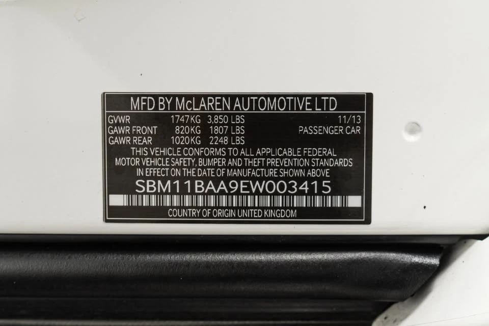2014 McLaren MP4-12C Spider - Image 19 of 19
