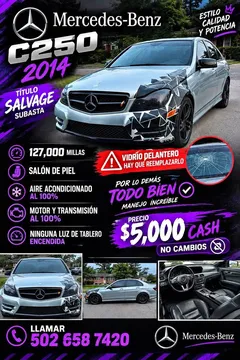 2014 Mercedes-Benz C-Class C 250 Sport Sedan 4D