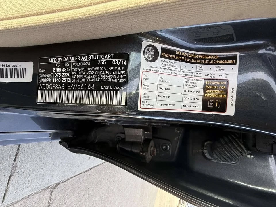 2014 Mercedes-Benz W204 C-Class - Image 17 of 17