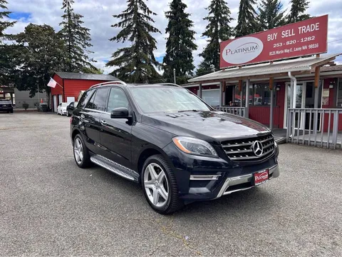 2014 Mercedes-Benz M-Class ML 550 Sport Utility 4D
