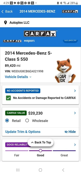 2014 Mercedes-Benz W222 S-Class - Image 15 of 19
