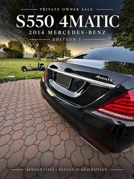 2014 Mercedes-Benz S-Class S 550 4MATIC Sedan 4D