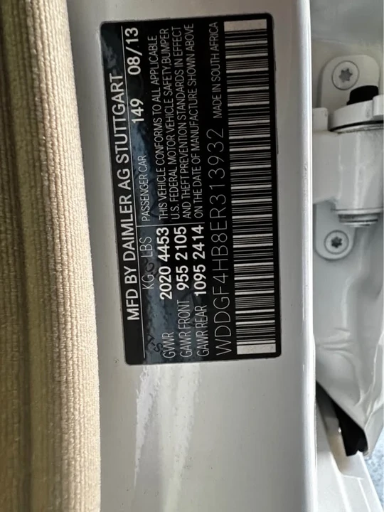2014 Mercedes-Benz W204 C-Class - Image 12 of 13