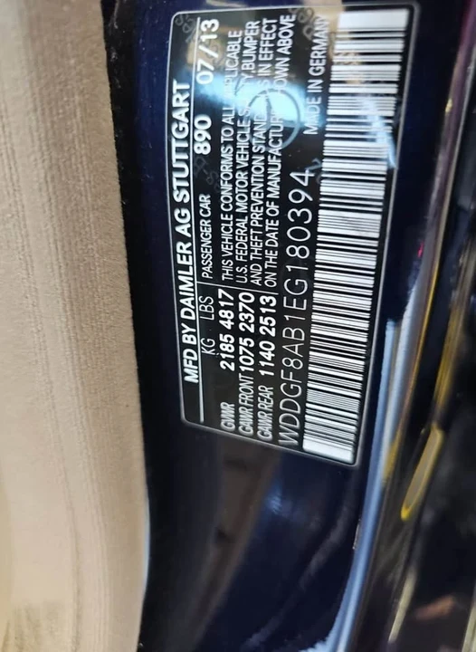 2014 Mercedes-Benz W204 C-Class - Image 14 of 15