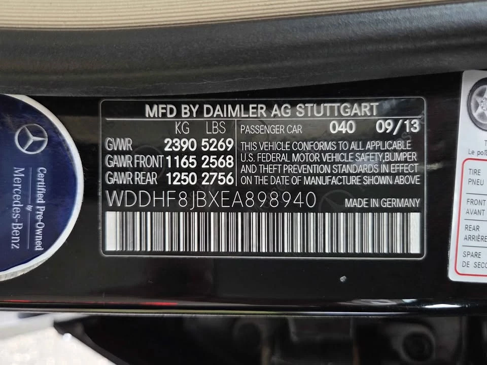 2014 Mercedes-Benz W212 E-Class - Image 18 of 18