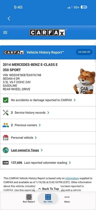 2014 Mercedes-Benz W212 E-Class - Image 19 of 19