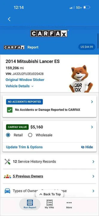 2014 Mitsubishi Lancer 9th Gen - Image 8 of 8