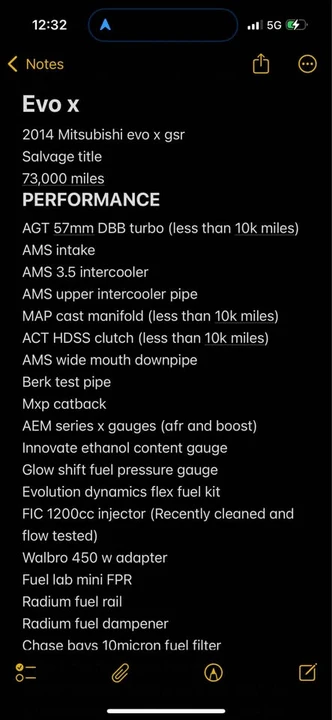 2014 Mitsubishi Lancer Evolution X 9th Gen - Image 16 of 18