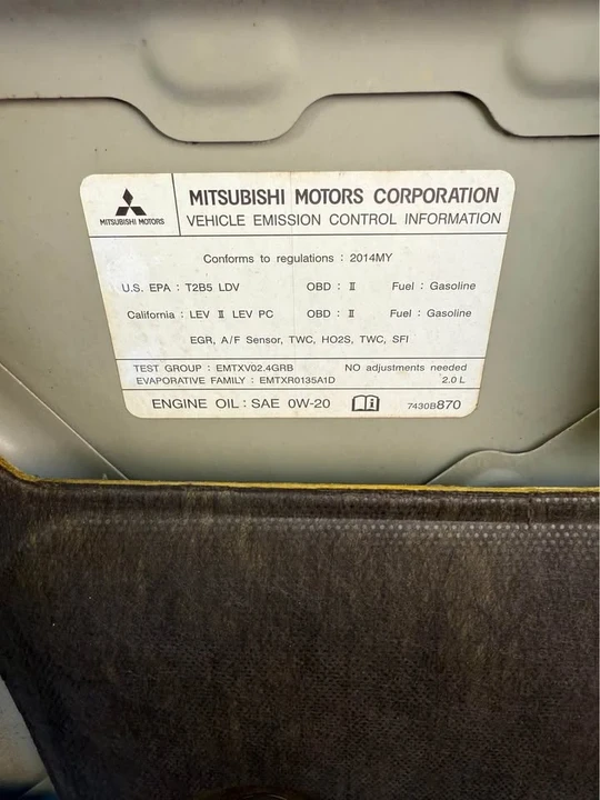 2014 Mitsubishi Lancer 10th Gen - Image 8 of 9