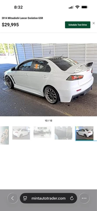 2014 Mitsubishi Lancer Evolution X 9th Gen - Image 4 of 5
