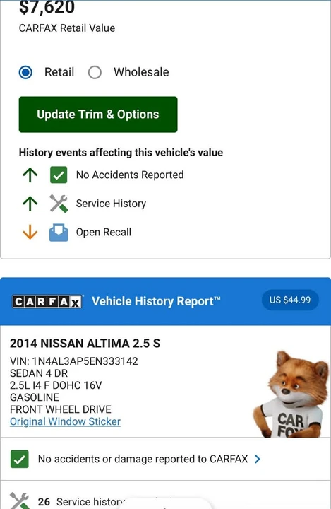 2014 Nissan Altima 5th Gen - Image 18 of 18