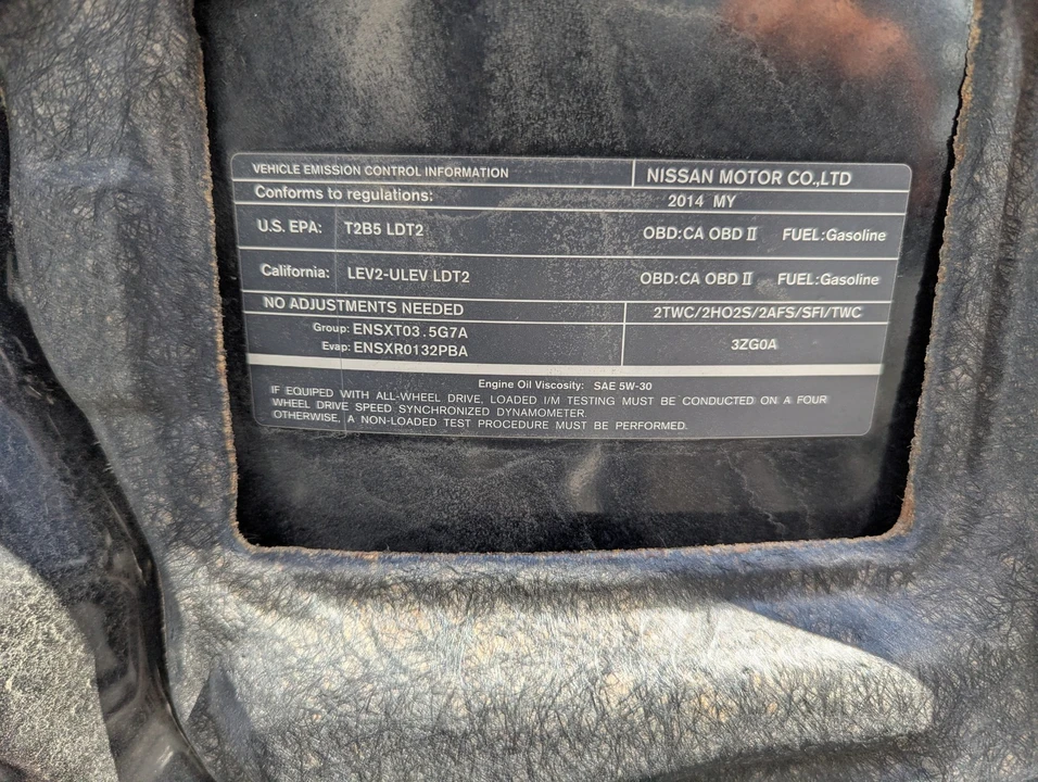 2014 Nissan Murano 2nd Gen - Image 10 of 11