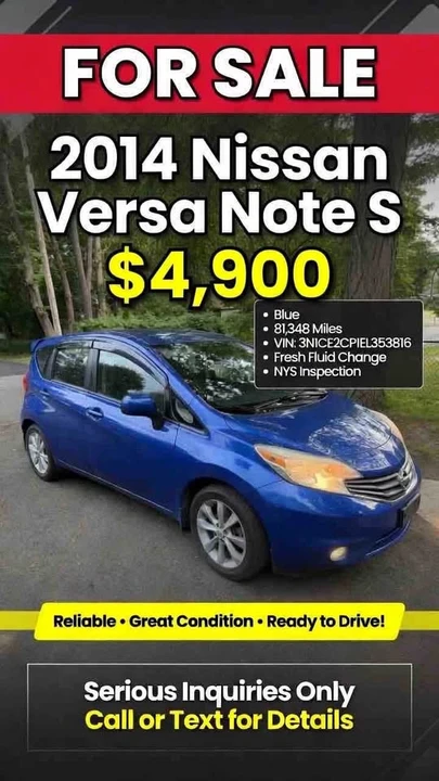 2014 Nissan Versa - Image 10 of 10