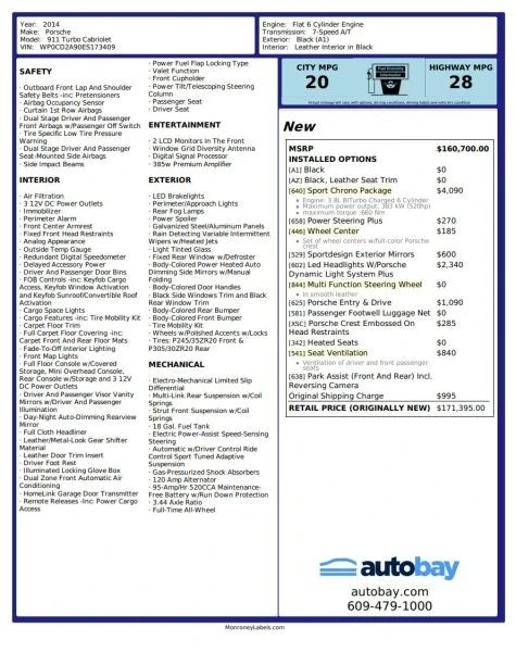 2014 Porsche 991 Carrera - Image 7 of 12