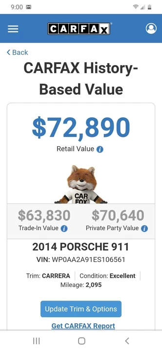 2014 Porsche 991 Carrera - Image 14 of 15