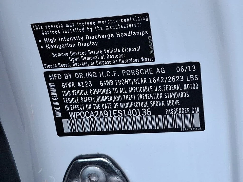 2014 Porsche 991 Carrera - Image 29 of 31