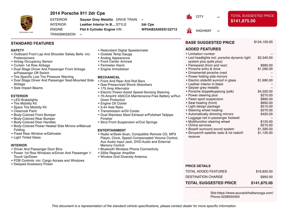 2014 Porsche 991 Carrera S - Image 24 of 24