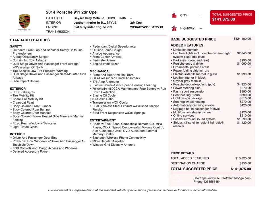 2014 Porsche 991 Carrera S - Image 24 of 24