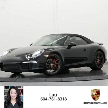 2014 Porsche 911 Carrera S Cabriolet (991) w/ PDK