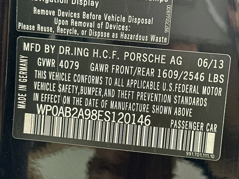 2014 Porsche 991 Carrera S - Image 17 of 17