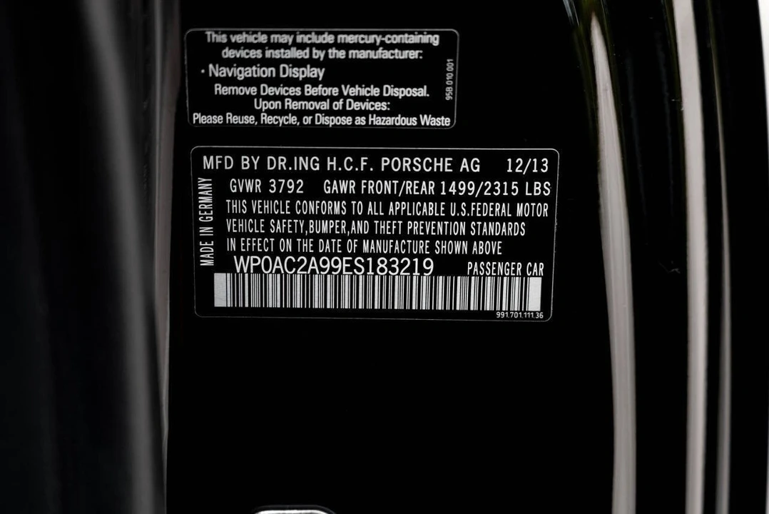 2014 Porsche 991 GT3 - Image 19 of 21