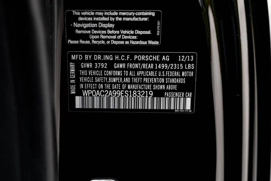 2014 Porsche 991 GT3 - Image 19 of 21