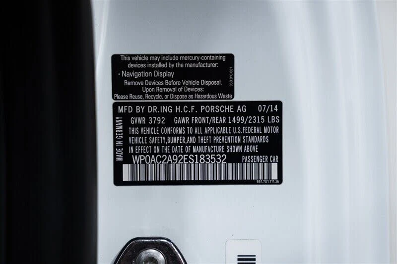 2014 Porsche 991 GT3 - Image 27 of 31