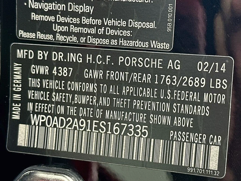 2014 Porsche 991 Turbo - Image 18 of 18
