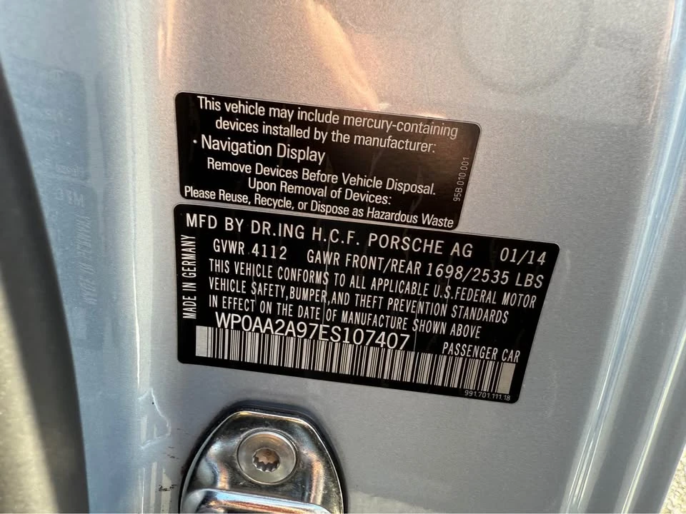 2014 Porsche 991 Carrera 4 - Image 17 of 18