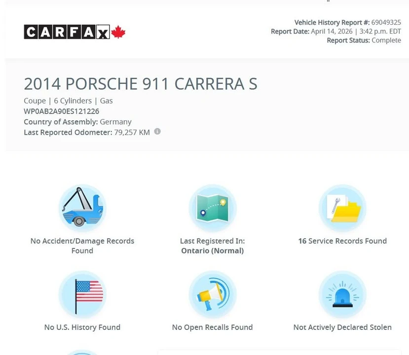 2014 Porsche 991 Carrera 4S - Image 18 of 18