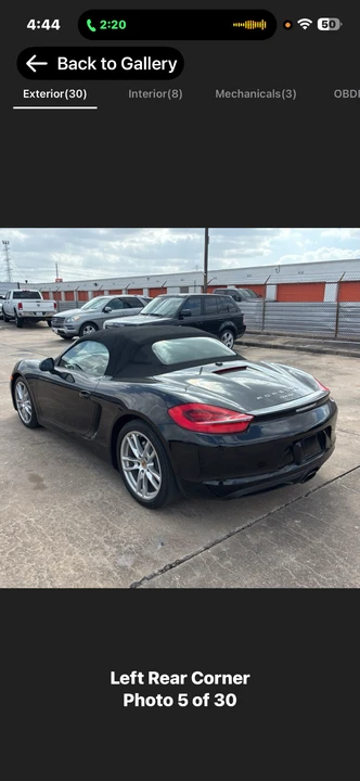 2014 Porsche 981 Boxster - Image 13 of 13